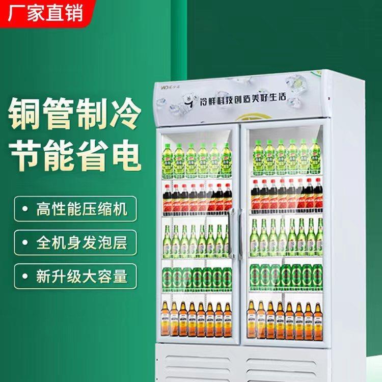 展示柜保鲜柜冰柜冰箱冷柜商用立式单门双门大容量鲜花柜风冷制冷