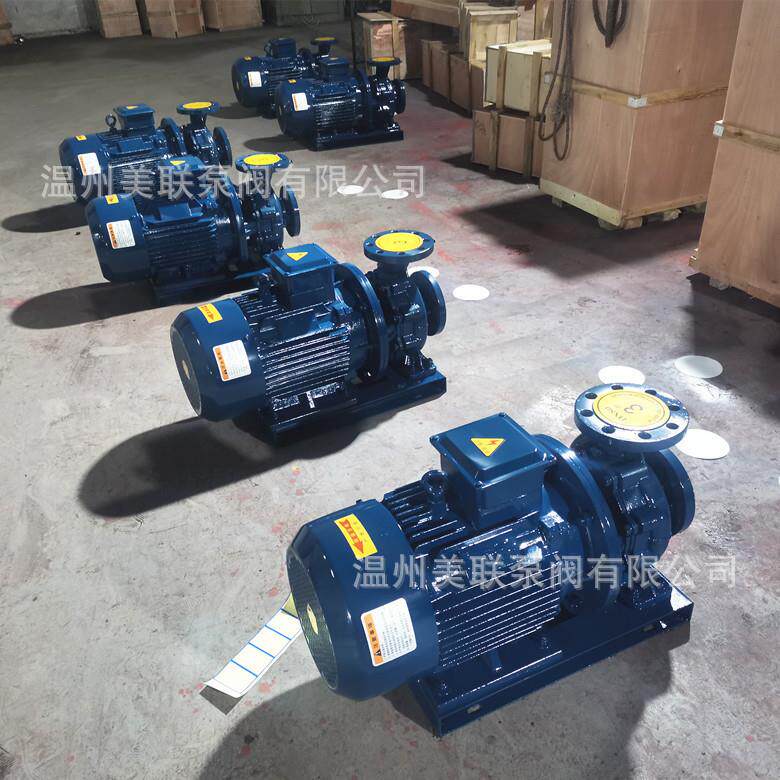 ISW80-100(I)卧式管道泵 冷热水管道离心泵 增压循环泵