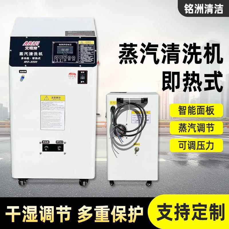 蒸汽清洗机即热式高压高温工业除油污移动蒸气清洁机商用洗车机