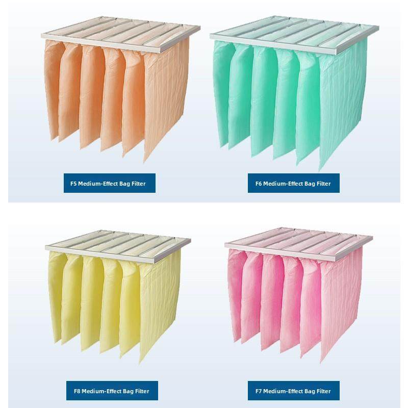 g4初效板式空气过滤器铝框纸框中效袋式无纺布中央空调防尘过滤网