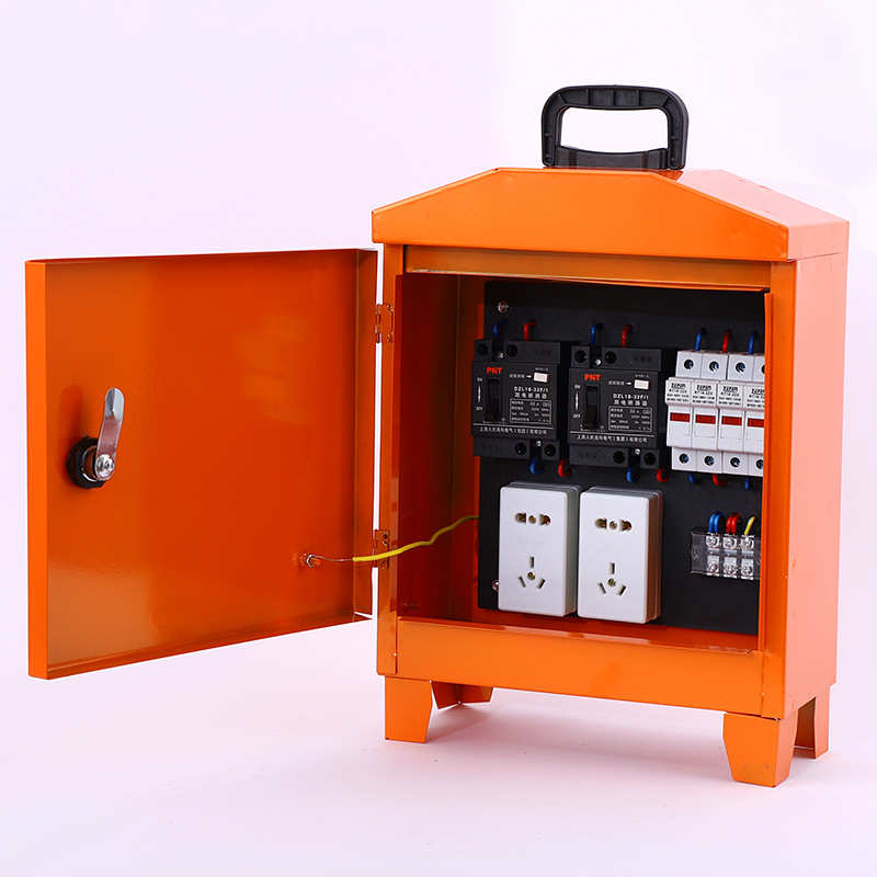 配电临时胶木 箱装修建筑工地电箱配电 手提式箱孔两五 照明