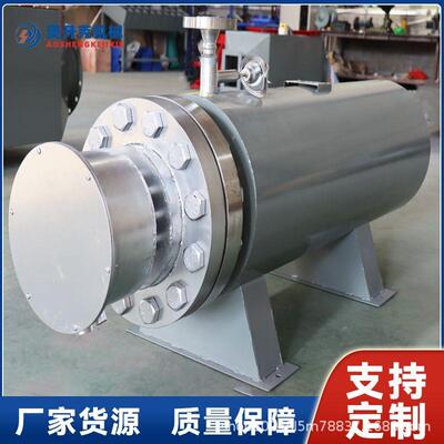 氮气管道加热器高温高压管道水循环加热器惰性气体管道加热器