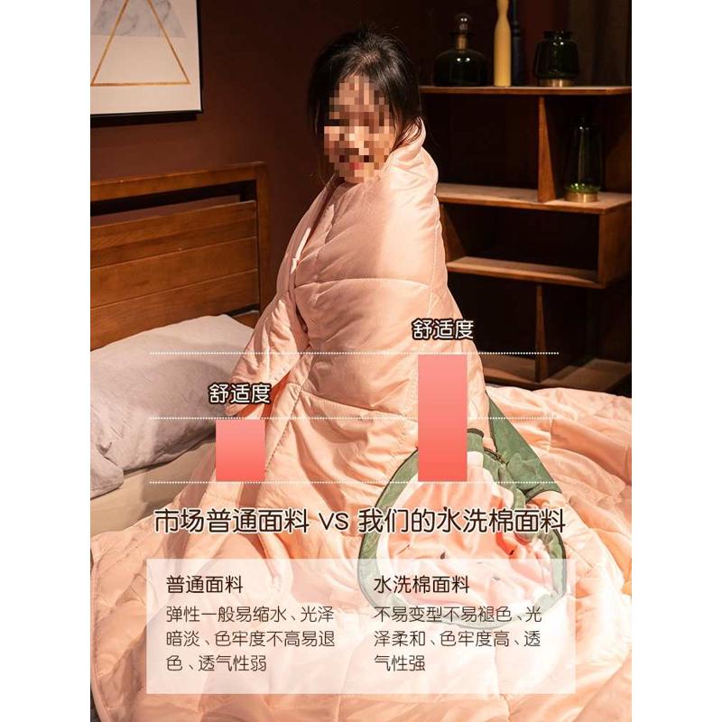 抱枕被子两用二合一折叠靠枕毯子汽车办公室午睡枕头车载加厚毛毯