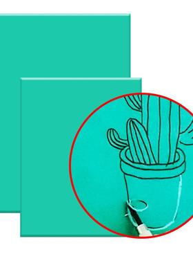 A3A4 版画胶板 绿色pvc软胶板绿版雕刻板绿胶板橡胶板版画橡胶板