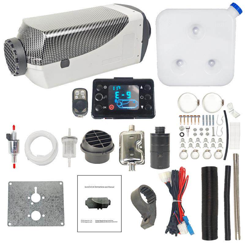 驻车加热器空气柴油加热器燃油取暖器12v24v分体式加热器便携式