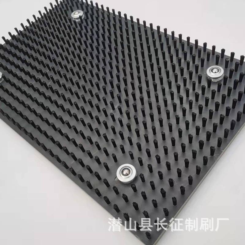 工业板刷pvc板尼龙丝排刷工作台毛刷板刷数控冲床毛刷折弯机毛刷图片