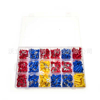阻燃压货源/1200pcs 冷压线阻端子  火组合盒装端子厂家直销
