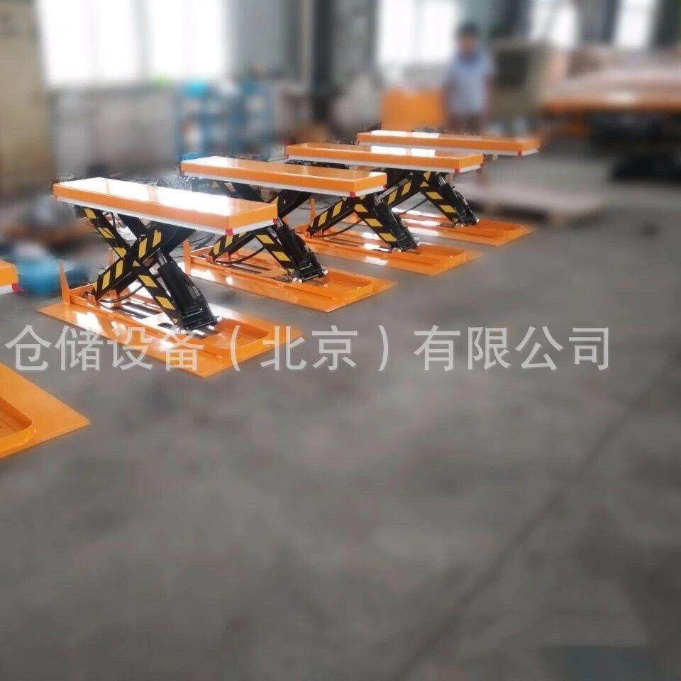 非标固定式电动液压升降平台加宽窄翻转倾斜装卸上料辊筒滚珠