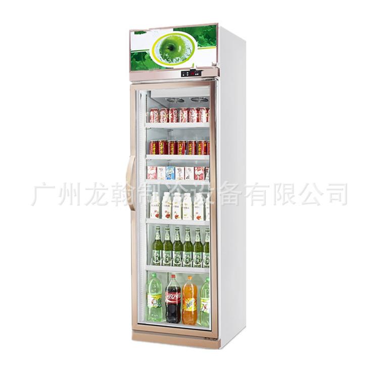 啤酒饮料展示柜 立式单双门风冷保鲜柜商用啤酒展示保鲜柜