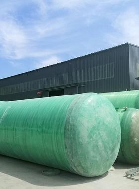 玻璃钢化粪粪缠绕地埋式三格化粪池生产家KAS家厂用农村用成品池