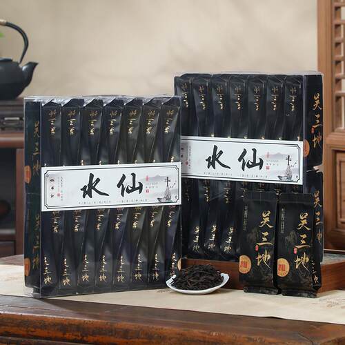 新疆包邮武夷岩茶吴三地水仙老枞岩茶大红袍茶叶肉桂乌龙茶送礼礼