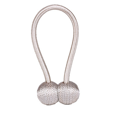 窗帘绑带一对装磁力扣扎束带绳子束带绑绳磁铁窗帘扣挂钩装饰配件