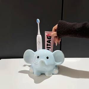 小蓝象电动牙刷架套装陶瓷卫生间高颜值桌面实用浴室收纳置物架子