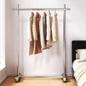 晾衣架落地不锈钢挂衣架子客厅卧室女装 店衣帽架子晒衣架阳台晾被