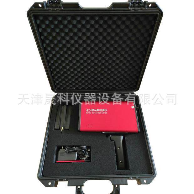 液晶触屏语音标志逆反射测量仪雨夜标线逆反射系数测定仪打印