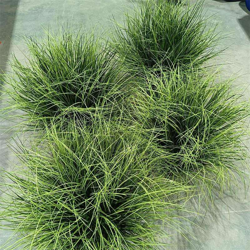 仿真草团蒲草团假草垛草丛草堆室内橱窗植物造景摆件摄影装饰北欧