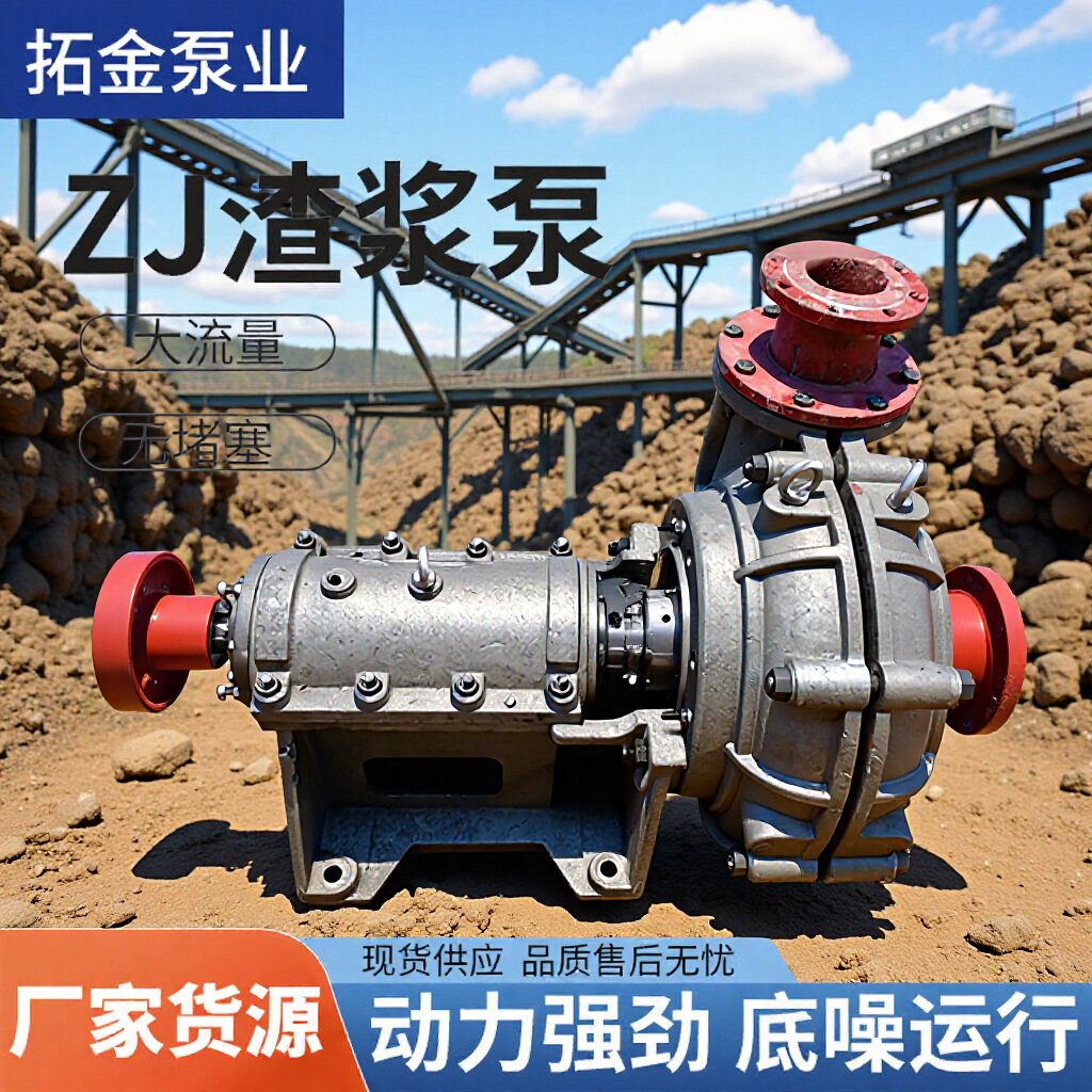 ZJ渣浆泵矿用吸沙机抽沙泵高饹合金耐磨泥浆泵排污吸砂泵渣浆水泵