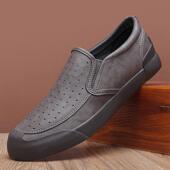 韩版 板鞋 防男水软运皮鞋 休闲网红春秋季 2024透动气 正品 新款 小白鞋