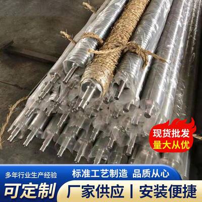 不锈钢绕丝辊分布圆丝喷印用辊筒加工绕丝辊镀铬导布辊不锈钢分丝