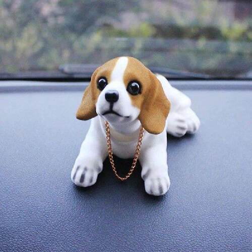 Cute Husky Beagle St Bernard Shepherd Shake Head Dog Car