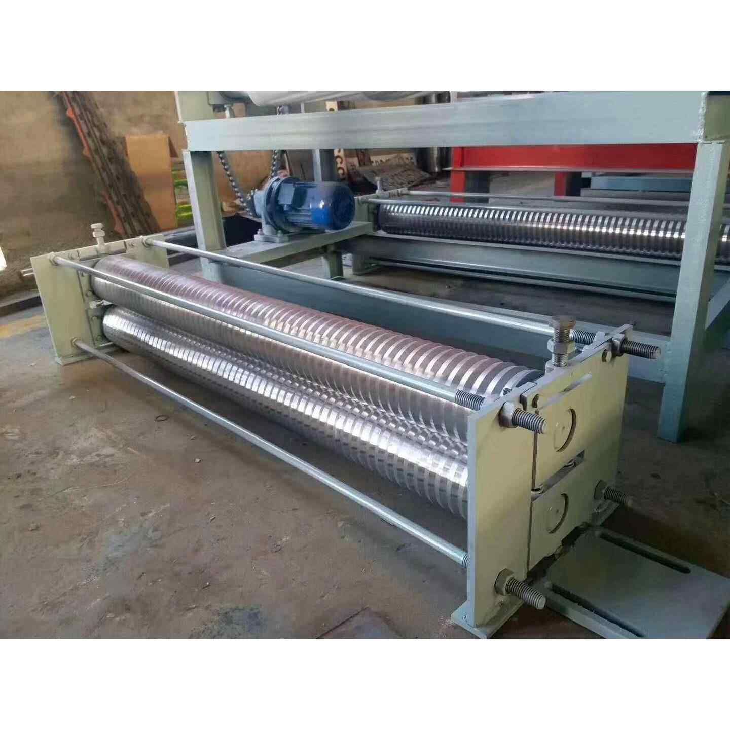 复合板机配件彩钢板小波纹压筋机