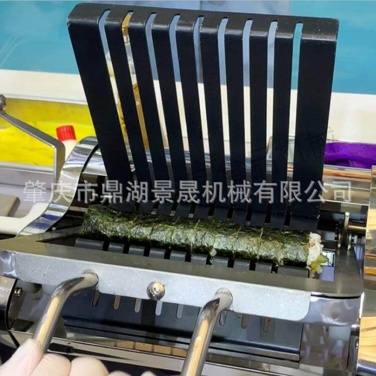 定金供应304不锈钢手动切寿司机JC-90寿司切割机紫菜寿司卷切割机
