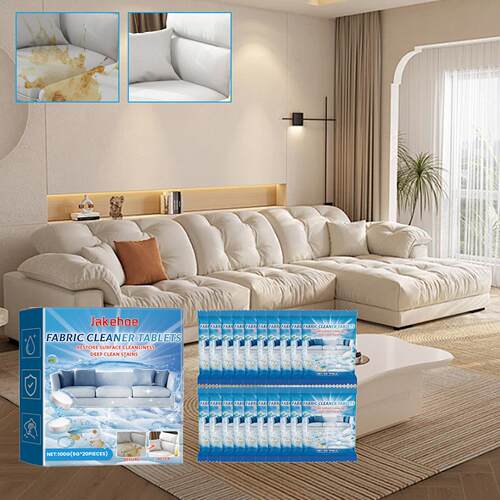 Jakehoe Fabric Sofa Cleaning Tablets - Deep Cleaning Multi-f