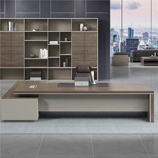 老裁板桌办公MFM-1369桌简约现代大班台总桌室经组理桌办公轻奢办