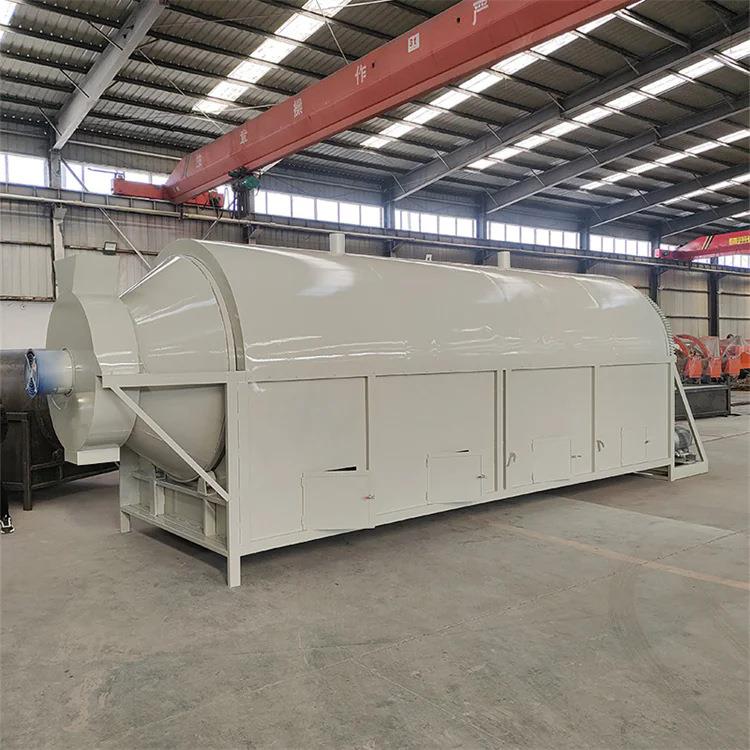 电加热滚筒式烘干机粮食花生黄豆玉米烘干机