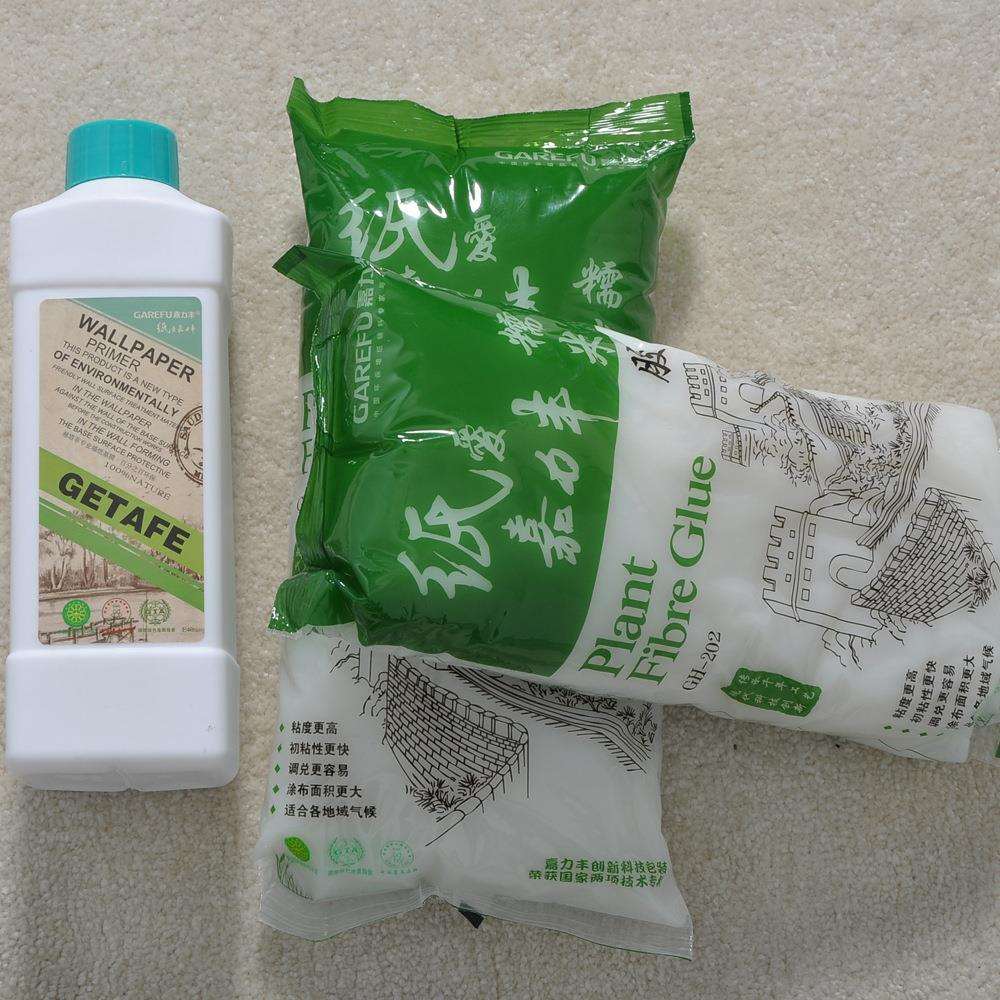 嘉力丰墙纸胶水套装 墙纸糯米胶基膜墙纸胶水