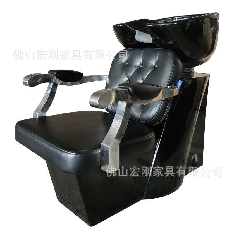 理发店专用洗头床美发店发廊专用半躺式美发床高端厂家直销冲水床