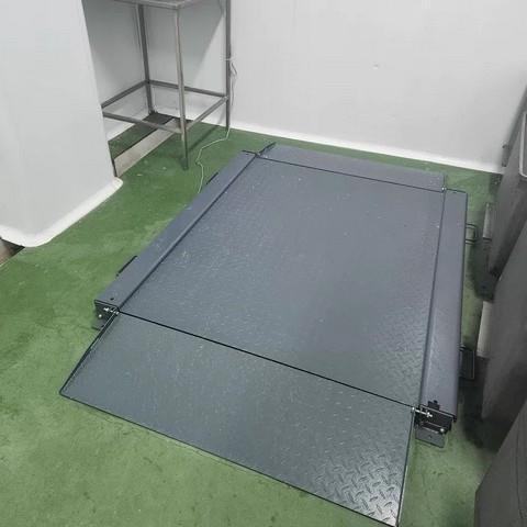 1t地磅2t小地称3吨电子平台秤双层结构双坡适合小推车使用地磅秤