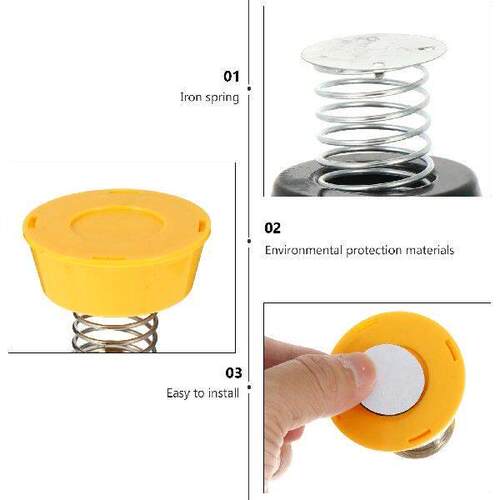 4 PCS Spring Base Head Holder Shaking for Toy Household