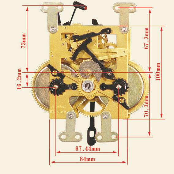 北极星15天上弦机芯B1机芯机械机芯落地钟配件