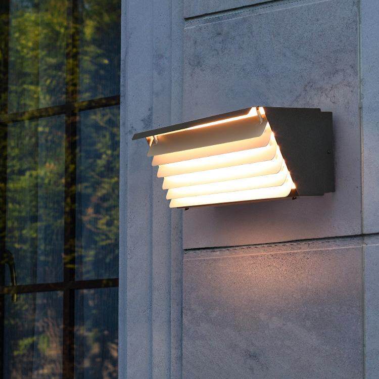 太阳能户外壁灯防水墙灯室外壁灯别墅庭院灯别墅酒店装饰外墙壁灯