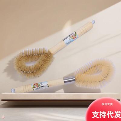 Manufacturer supplies round-headed wooden handle brushes mad