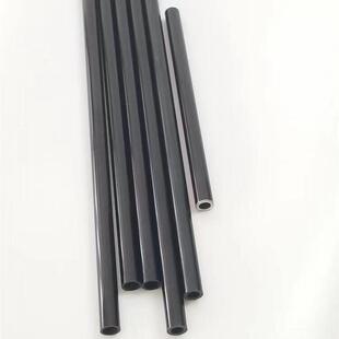 6063铝合金圆管 黑色阳极氧化铝管 空心铝管高品质耐用加工定制