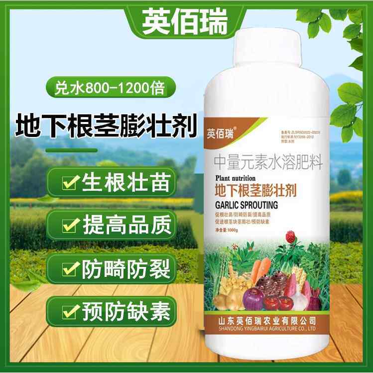 地下猛长根茎专用膨大素红薯土豆萝卜肥料莴苣人参大蒜生姜营养液