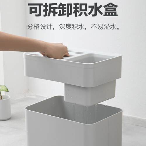 加厚雨伞架塑带沥家用放雨伞收XPP-174水纳架长短柄雨物伞桶筒料