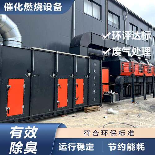 催化燃烧设备RCO活性炭吸脱附过滤箱废气处理蓄热催化燃烧一体机