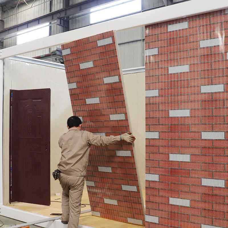 粤粤顺钢板房钢结构打包彩箱房移箱房活住KPX人办公集装箱房动动