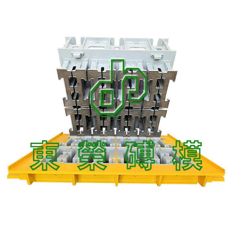 生态水利海斯2000型砖模具水泥砖空心砖制砖模具多规格机型彩砖模