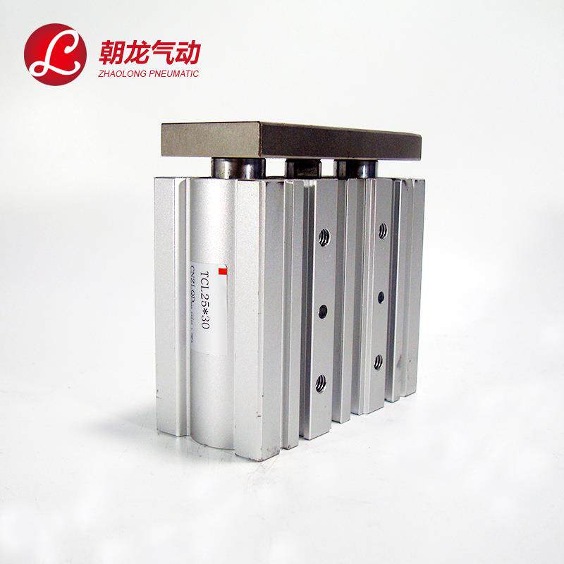 型三杆导杆气缸TCL12-10-20-25-30-40-50X75X100X125-S滑动