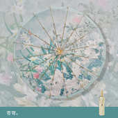 伞伞油画复古礼品骨三折彩16胶系列厂家伞折叠防晒木柄现货遮阳伞