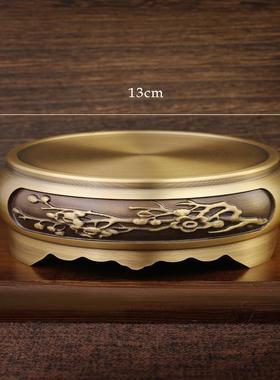 工艺品纯铜香炉底座底座装饰摆件