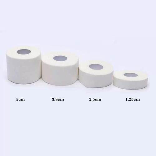 White Sports Tape Kinesiology Taping Sport Elastica Muscle K