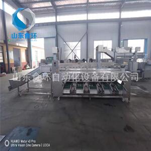 沃柑滚杠式分级机赣南脐橙清洗风干打蜡分级设备厂家