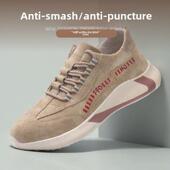 工作安全鞋 男士 款 防砸防刺穿工地轻便软底透气防滑耐磨四季 劳保鞋