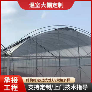薄膜温室大棚连栋大棚骨架钢管花卉冷棚暖棚葡萄草莓种植遮阳棚