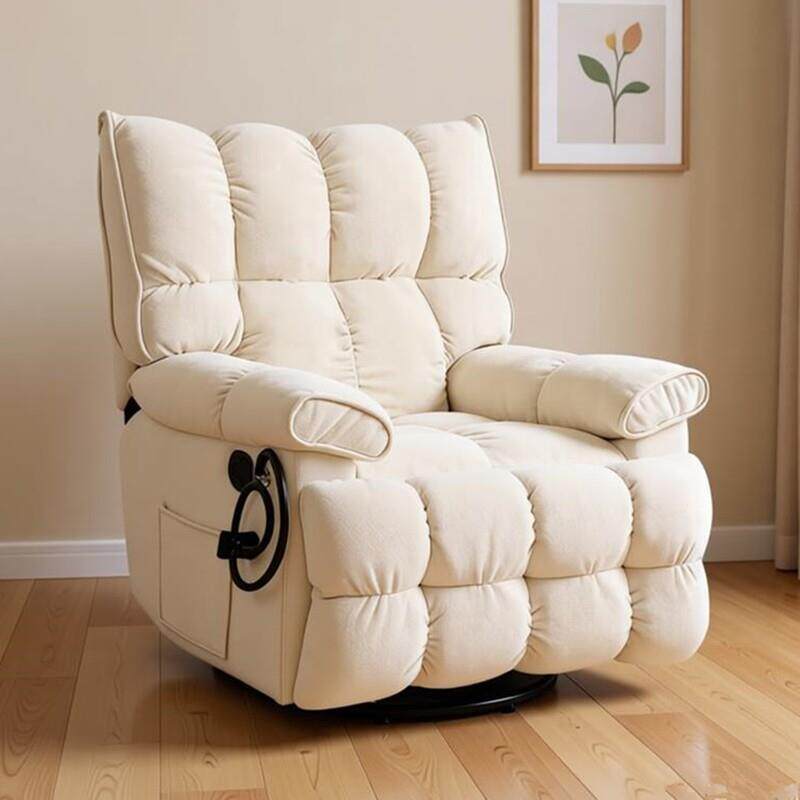 多功能头等太空沙发舱单人可躺客厅卧室老人按摩摇椅美甲懒人沙发